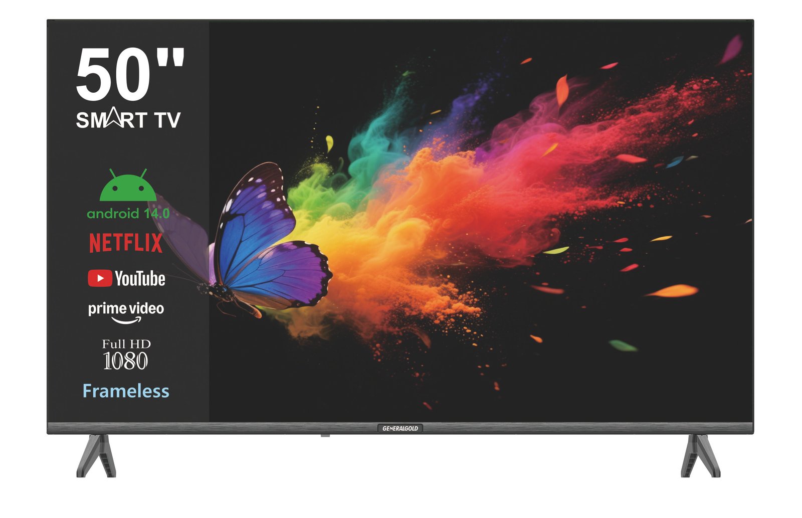 50GS9000 50" 4K UHD Android 15 Smart TV - Image 1