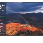 65" 4K Android Smart TV with AirPlay