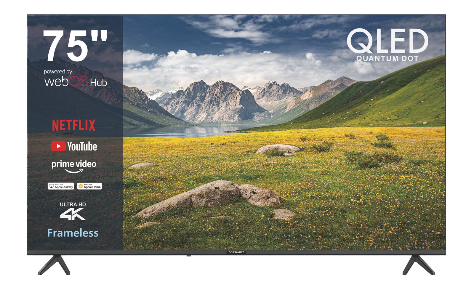 EK-7590 QLED 75" 4K QLED WebOS Smart TV with Dolby - Image 1