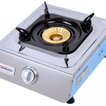 Single-Burner Stainless Steel Gas Stove