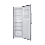 Black Single-Door Upright Refrigerator - Image 4
