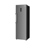 Black Single-Door Upright Refrigerator - Image 3