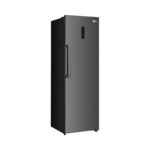 Black Single-Door Upright Refrigerator - Image 2