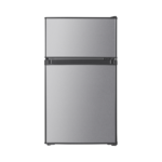 85L Silver Compact Top-Freezer Refrigerator