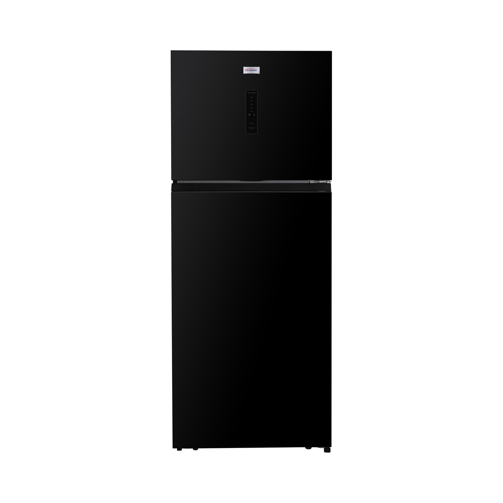 GG-CL2-650BG (3) 420L Black Glass No Frost Top-Freezer Refrigerator - Image 1