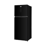 420L Black Glass No Frost Top-Freezer Refrigerator - Image 3