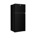 528L Black Glass No Frost Top-Freezer Refrigerator - Image 2