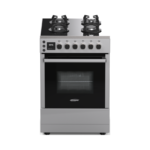 60cm Glass-Top Gas Cooker with SABAF Burners & FFD