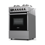 60cm Glass-Top Gas Cooker with SABAF Burners & FFD - Image 3