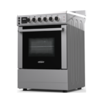 60cm 4-Zone Vitroceramic Cooker with Convection Oven - Image 3