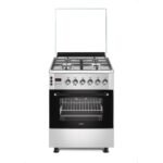 60cm Inox Gas Cooker with Digital Timer & Rotisserie