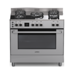 90cm Glass-Top Gas Cooker with Double Convection