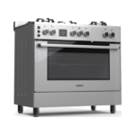90cm Glass-Top Gas Cooker with Double Convection - Image 3
