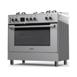 90cm Glass-Top Gas Cooker with Double Convection - Image 2