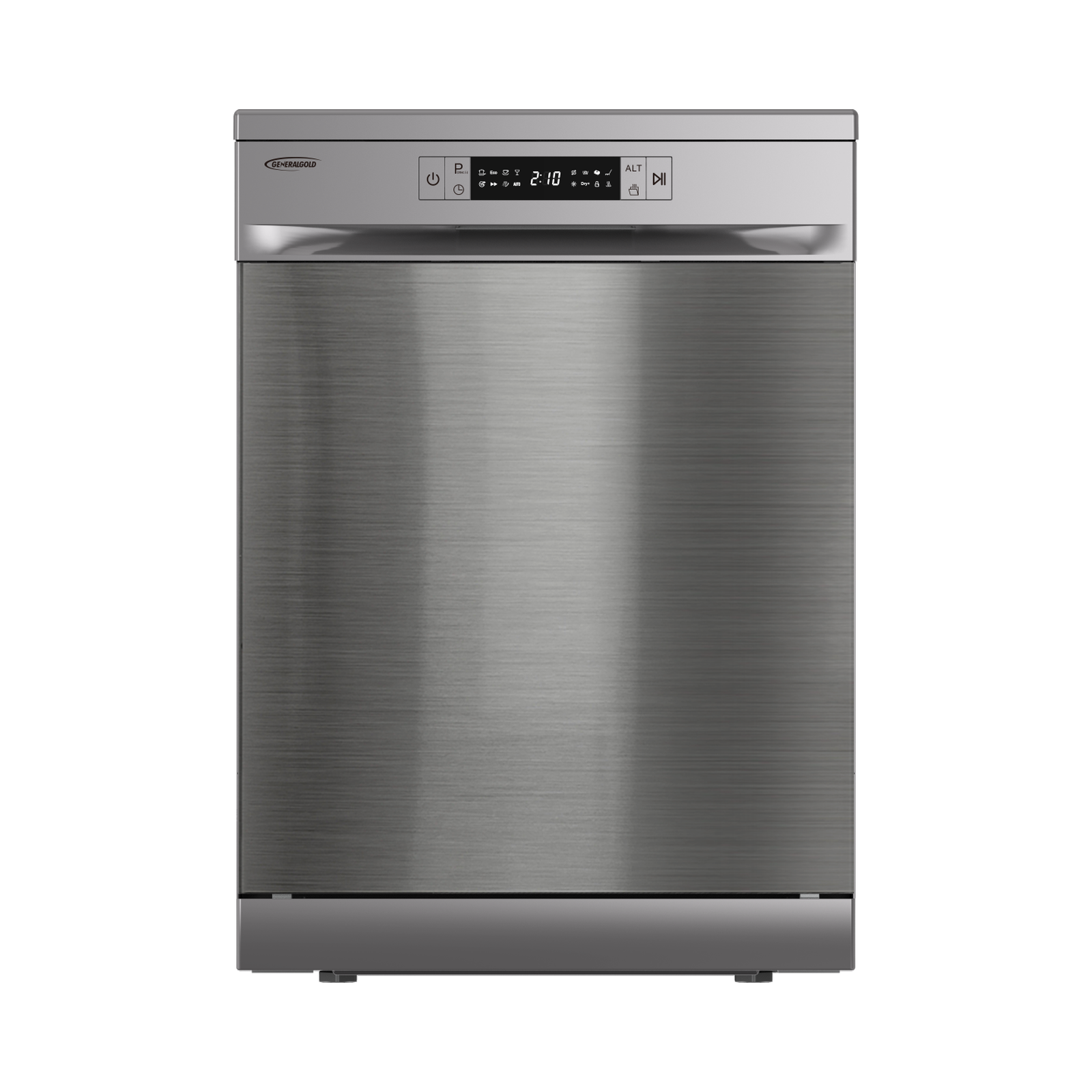 GGDW402SS (2) 15-Place Silver Freestanding Dishwasher - Image 1