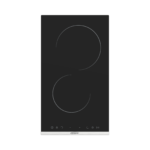 30cm 2-Zone Black Glass Vitroceramic Hob