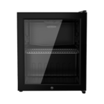 50L Black Countertop Display Showcase