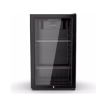 90L Black Countertop Display Showcase