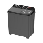 10kg Twin Tub Washing Machine – Dark Grey