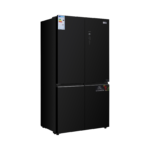600L Black Glass Four-Door Total No Frost Refrigerator - Image 5