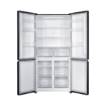 600L Black Glass Four-Door Total No Frost Refrigerator - Image 3