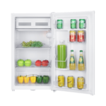 90L White Compact Single-Door Refrigerator - Image 2